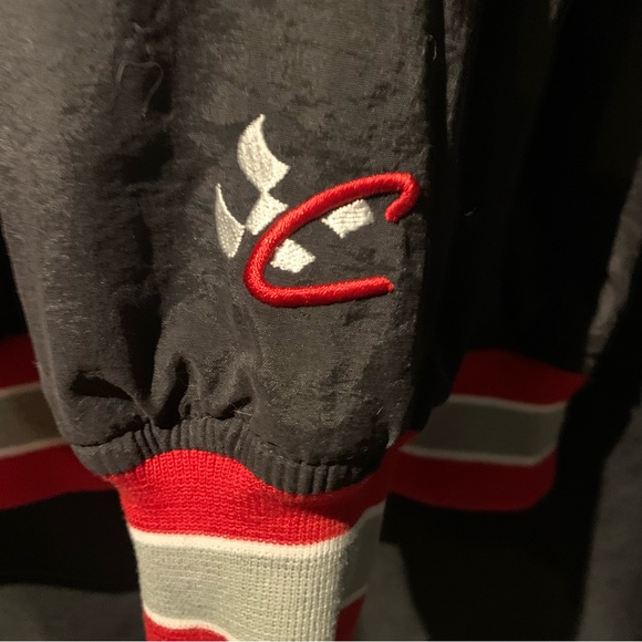 Vtg 90s Chase Authentics Dale Earnhardt Black Red Nascar Jacket Sz L 30 1/2 x 24 - Picture 9 of 9